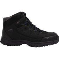 Trespass Men's Finley Waterproof Walking Boots in Black | Size: 7