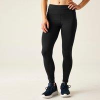 Dare 2b Women's Influential II Lightweight Leggings in Jet Black | Size: 16