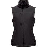 Regatta Professional Women's Softshell Body Warmer in True Black | Size: 12