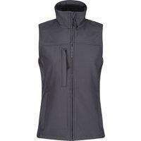Regatta Professional Women's Softshell Body Warmer in Dark Grey | Size: 20