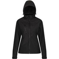 Regatta Professional Women's 3 Layer Membrane Soft Shell Jacket in Black | Size: 12