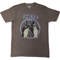 Fleetwood Mac Men's Penguin T-Shirt in Grey | Size: 2XL