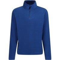Regatta Professional Men's Micro Zip Neck Fleece Top in Blue | Size: 3XL
