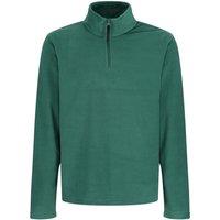 Regatta Professional Men's Micro Zip Neck Fleece Top in Bottle Green | Size: Large