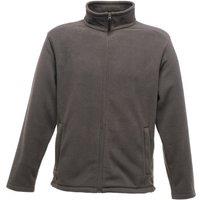 Regatta Professional Men's Plain Micro Fleece Full Zip Jacket (Layer Lite) in Dark Grey | Size: 2XL