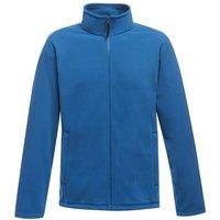Regatta Professional Men's Plain Micro Fleece Full Zip Jacket (Layer Lite) in Blue | Size: Large