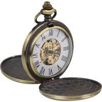 TruClothing Men's Pocket Watch Mechanical Blinders Classic in Metallic Gold