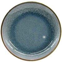 Scandi Home Set of Four Stavanger 20cm Blue Ceramic Side Plates in Dark Blue