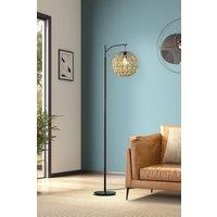 Modern Floor Lamp with Spherical Shade