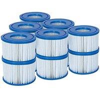 Bestway Filter Cartridge VI for Lay Z Spa Miami, Vegas, Monaco 6x Twin Pack