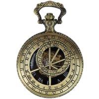 Oliver Tweed Pocket Watch Mechanical Peaky Blinders Hunter Automatic in Gold
