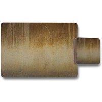 Benjamin Tate Design grunge texture placemat coaster set in Natural