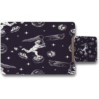 Benjamin Tate Design Cushions - Swirl with floral doodled textures (Cushion)