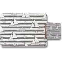 Benjamin Tate Design sailboats placemat coaster set in Natural
