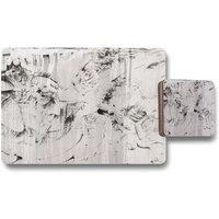 Benjamin Tate Design watch out battle of britain placemat coaster set in Natural