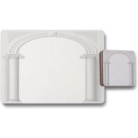 Benjamin Tate Design colums placemat coaster set in Natural