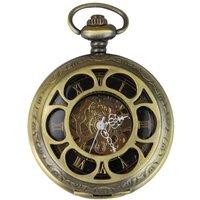 Oliver Tweed Pocket Watch Mechanical Peaky Blinders Hunter Automatic in Gold