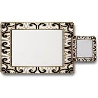 Benjamin Tate Design egyptian frame placemat coaster set in Natural