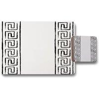 Benjamin Tate Design decorative egyptian placemat coaster set in Natural