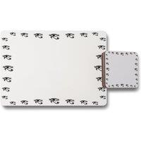 Benjamin Tate Design eye of horus placemat coaster set in Natural