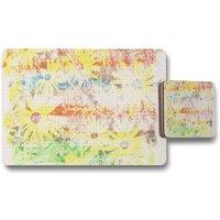 Benjamin Tate Design flower burst placemat coaster set in Natural