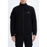Luke 1977 Men's Crater Funnel Neck Jacket in Black | Size: 5XL