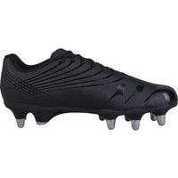 Canterbury Men's Stampede Team 2025 Soft Ground Rugby Boots in Black | Size: 9