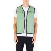 Luke 1977 Men's Austin Tx Gilet in Light Green | Size: Medium