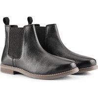Silver Street London Men's Mount Premium Leather Chelsea Boots in Black | Size: 9