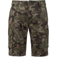 Kariban Men's Multi-Pocket Shorts in Green | Size: 38R