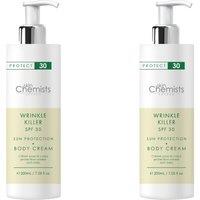 Wrinkle Killer Sun Protection Body Cream SPF 30 200ml x 2 Duo Pack