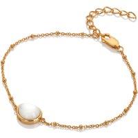 Hot Diamonds Women's HD X GE Calm Bracelet - MOP in Gold | Size: 21 cm
