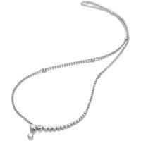 Hot Diamonds Women's Graduated Necklace in Silver | Size: 45 cm