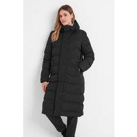 TOG24 Women's 'Glaston' Shower Resistant Insulated Parka in Black | Size: 22