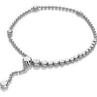 Hot Diamonds Women's Graduated Bracelet in Silver | Size: 21 cm