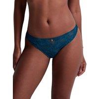 Aubade Women's Flawless Love Italian Brief in Blue | Size: 18