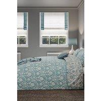 Helena Springfield 'Sunflowers' Cotton Duvet Cover Set in Teal | Size: King