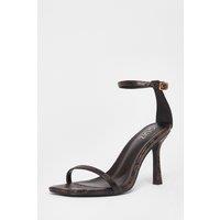 Quiz Women's Multi Snake Print Barely There Heels | Size: 8