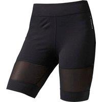 Reebok Women's MEsh Panel Black Cycling Shorts | Size: XS