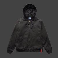 NVYSKN Men's Heavy Duty Canvas Bomber Tactical Coat in Navy | Size: Small