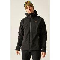 Dare 2b Men's Torrek Blazen Stretch Kinematic-Tech Waterproof Insulated Jacket in Jet Black | Size: 2XL