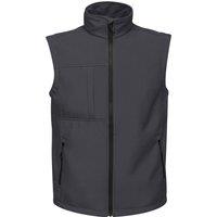 Regatta Professional Men's Softshell 3 Layer Body Warmer in Dark Grey | Size: 4XL