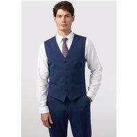 Limehaus Men's Regular Fit Blue Waistcoat | Size: 54R