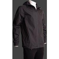NVYSKN Men's Lightweight Waterproof Zip Up Rain Shield Jacket in Black | Size: Medium