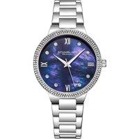 STHRLING Original Women's Carrara 3907 Quartz 38mm Classic in Blue