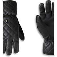 Dare 2b Women's Faux Leather Insulating Gloves in Jet Black | Size: Medium