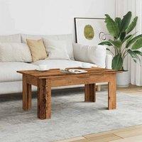 Berkfield Home Coffee Table Old Wood 100x60x42 cm Engineered Wood in Brown | Size: 100 x 60 x 42 cm