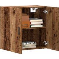 Berkfield Home Wall Cabinet Old Wood 60x31x60 cm Engineered Wood in Brown | Size: 60 x 31 x 60 cm