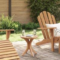 Berkfield Home Garden Side Table 40x41 cm Solid Wood Teak in Brown | Size: 40x41 cm