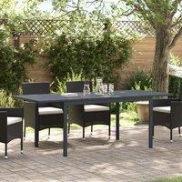 Berkfield Home Extension Tables 2 pcs Anthracite 210x90x73 cm Steel in Grey | Size: 210 x 90 x 73 cm